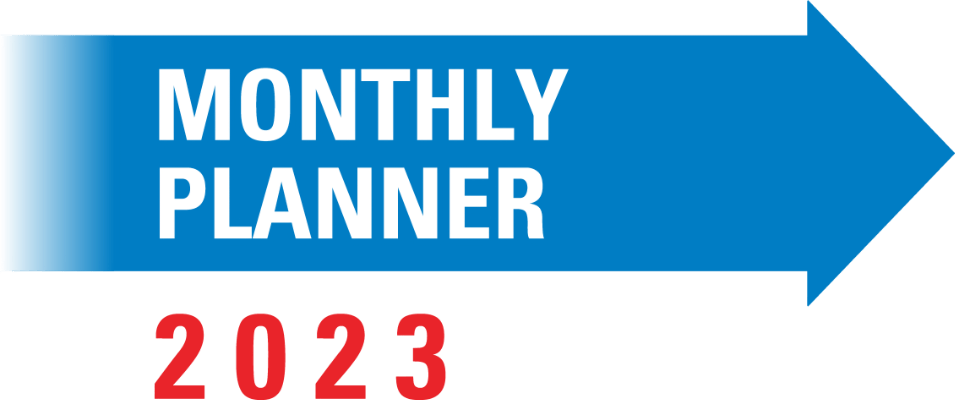 kalnirnay monthly planner slide arrow 2023