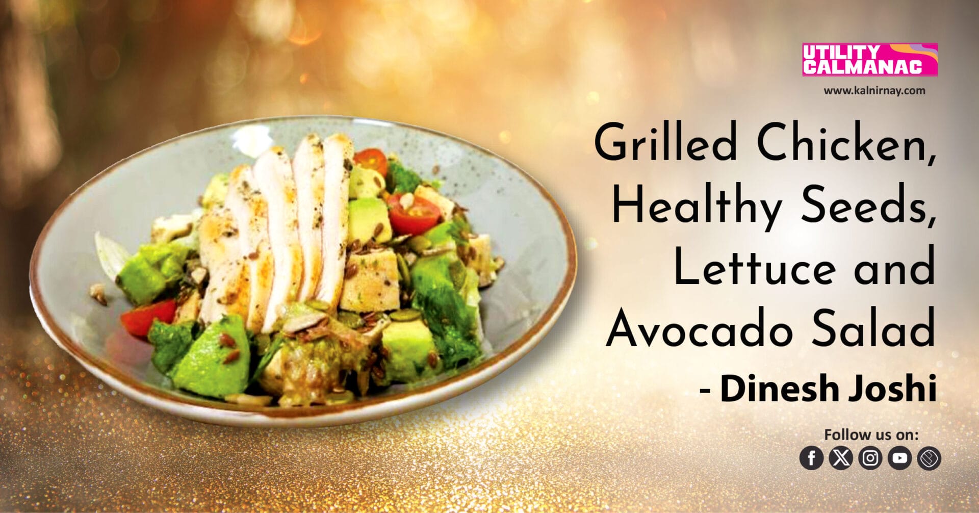 Salad | Avocado | Protein | Seeds | Nutrition